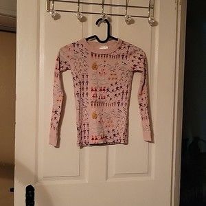 Hanna Andersson 12 Days of Christmas Pink Long Sleeve Top